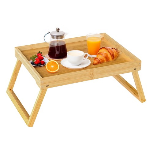 Bed tray table - tray, folding